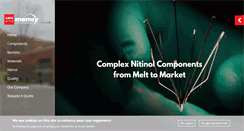 Desktop Screenshot of memry.com